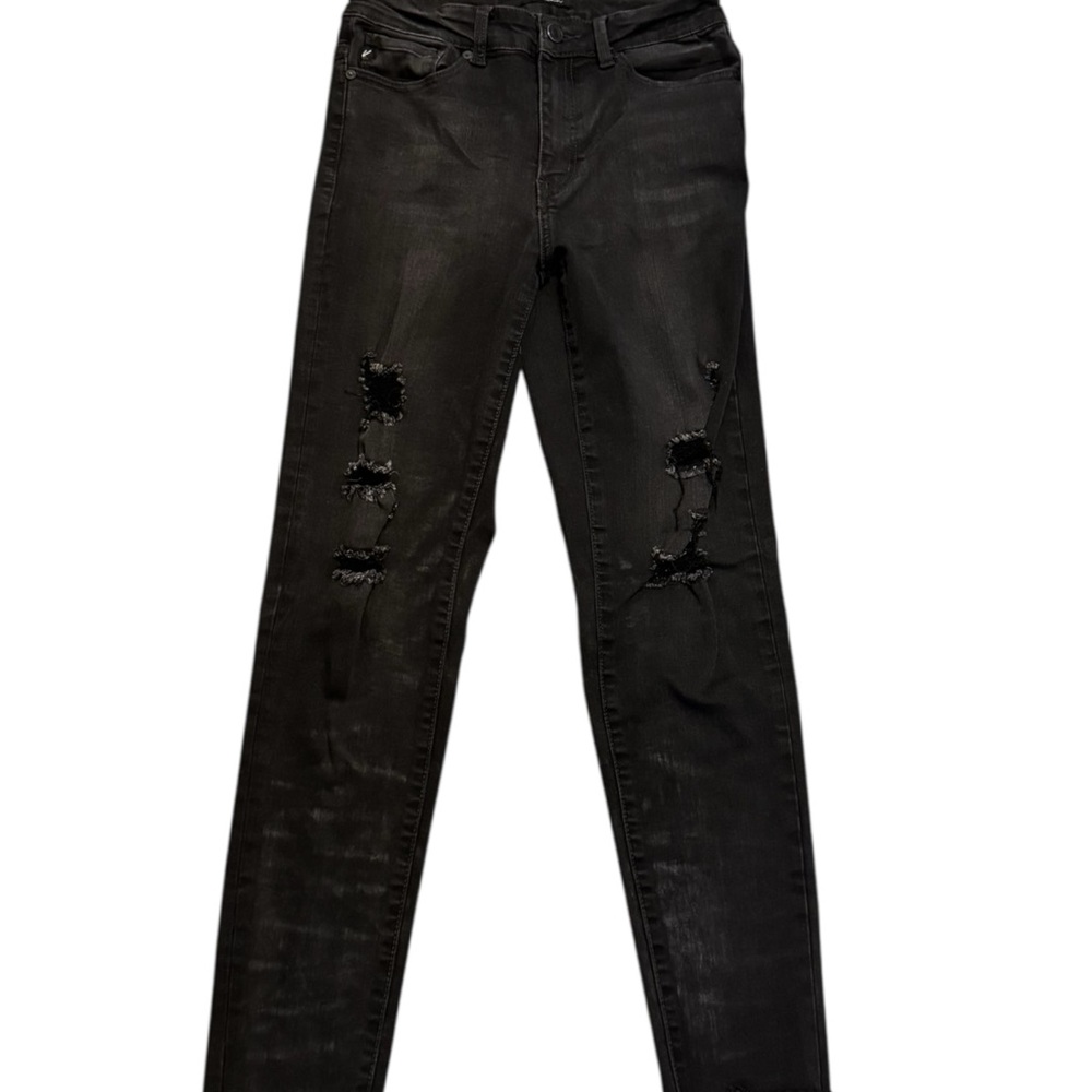 KanCan Black Distressed Jeans SZ 27